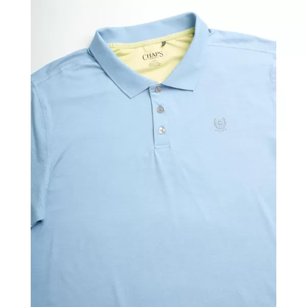 Chaps Men's Polo Shirt - Dry Fit Performance Short Sleeve Golf Polo Shirt for Men 
