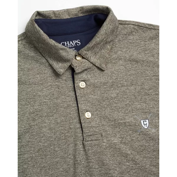 Chaps Men's Polo Shirt - Dry Fit Performance Short Sleeve Golf Polo Shirt for Men 