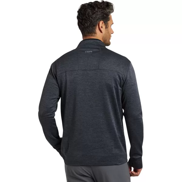 Chaps Men’s Quarter Zip Sweater - UPF 50+ Lightweight Dry Fit Sweater Fleece Golf Pullover for Men 