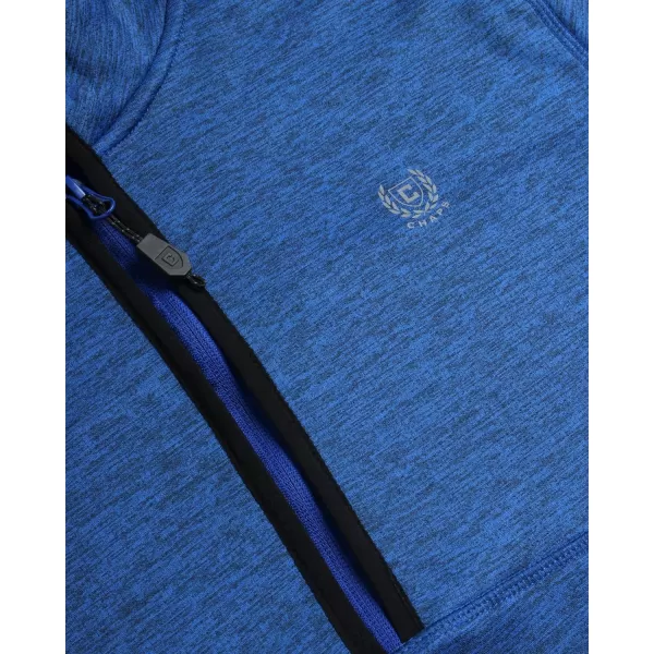 Chaps Men’s Quarter Zip Sweater - UPF 50+ Lightweight Dry Fit Sweater Fleece Golf Pullover for Men 