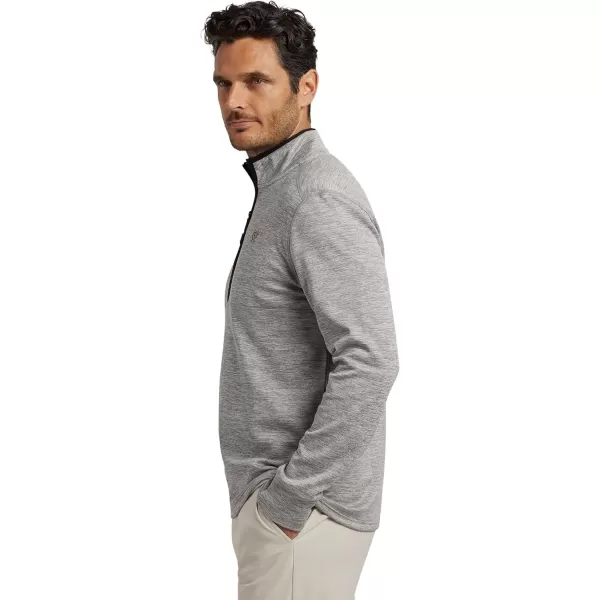 Chaps Men’s Quarter Zip Sweater - UPF 50+ Lightweight Dry Fit Sweater Fleece Golf Pullover for Men 