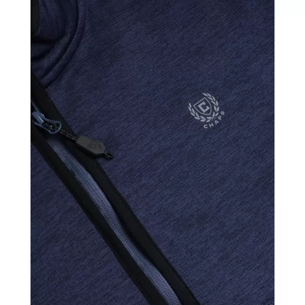 Chaps Men’s Quarter Zip Sweater - UPF 50+ Lightweight Dry Fit Sweater Fleece Golf Pullover for Men 