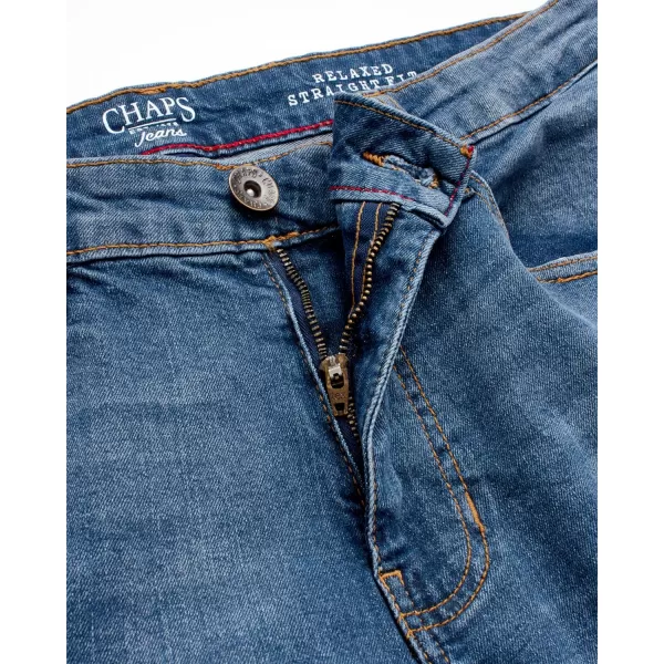 Chaps Men's Relaxed Fit Jeans - Comfort Stretch Denim Jeans - Classic Fit Jeans for Men