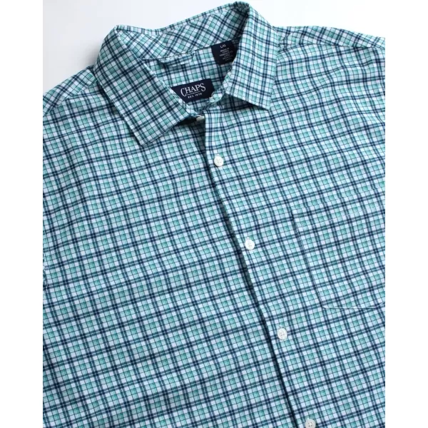 Chaps Men's Shirt - Classic Fit Button Down Long Sleeve Shirt - Wrinkle Resistant Casual Woven Shirt for Men 