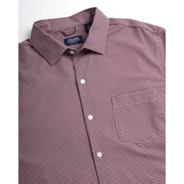 Chaps Men's Shirt - Classic Fit Button Down Long Sleeve Shirt - Wrinkle Resistant Casual Woven Shirt for Men 