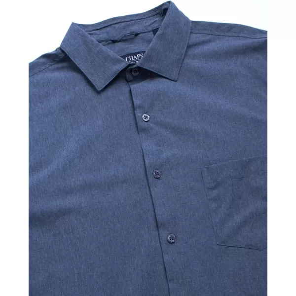 Chaps Men's Shirt - Classic Fit Button Down Long Sleeve Shirt - Wrinkle Resistant Casual Woven Shirt for Men 