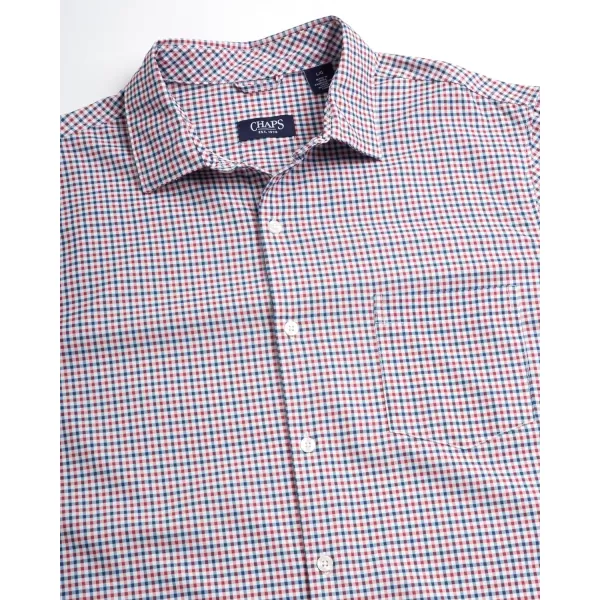 Chaps Men's Shirt - Classic Fit Button Down Long Sleeve Shirt - Wrinkle Resistant Casual Woven Shirt for Men 
