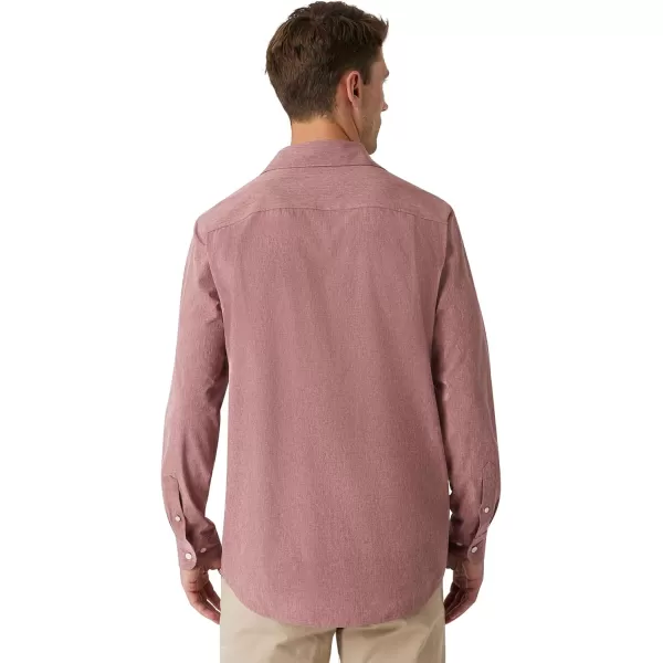 Chaps Men's Shirt - Classic Fit Button Down Long Sleeve Shirt - Wrinkle Resistant Casual Woven Shirt for Men 