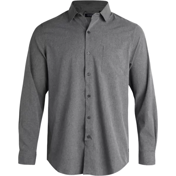 Chaps Men's Shirt - Classic Fit Button Down Long Sleeve Shirt - Wrinkle Resistant Casual Woven Shirt for Men 