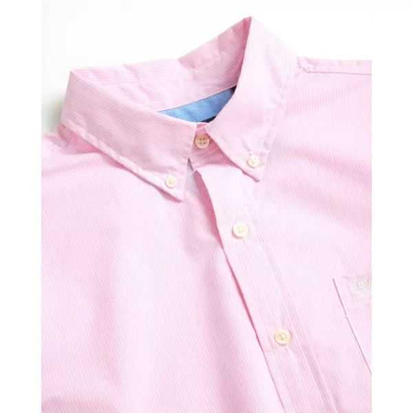Chaps Men's Shirt - Classic Fit Short Sleeve Button Down Collared Shirt 