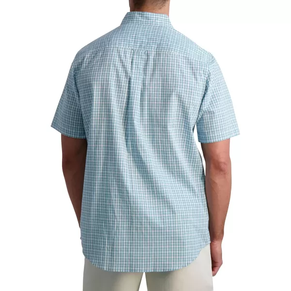 Chaps Men's Shirt - Classic Fit Short Sleeve Button Down Collared Shirt 