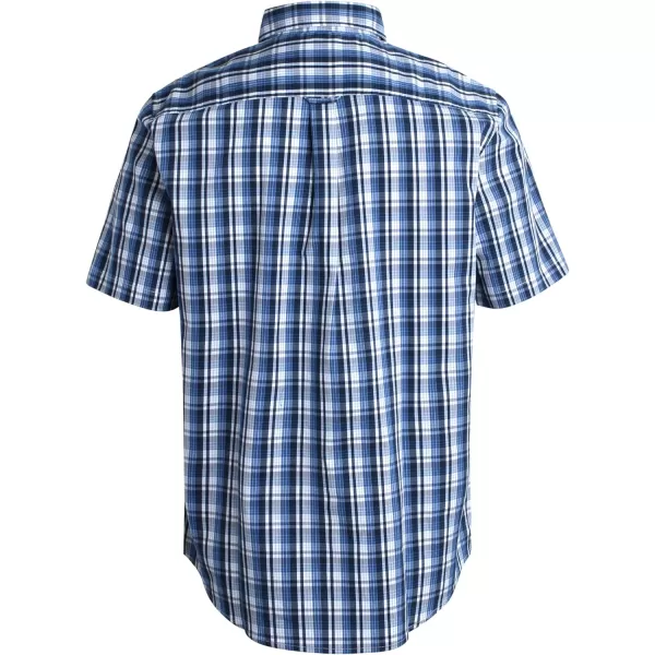 Chaps Men's Shirt - Classic Fit Short Sleeve Button Down Collared Shirt 
