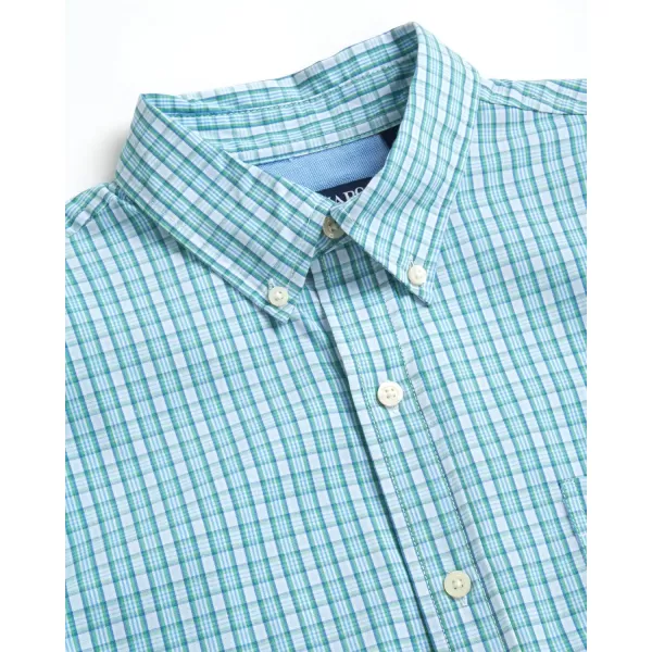 Chaps Men's Shirt - Classic Fit Short Sleeve Button Down Collared Shirt 