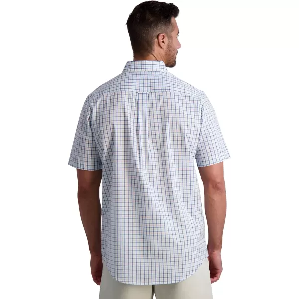 Chaps Men's Shirt - Classic Fit Short Sleeve Button Down Collared Shirt 