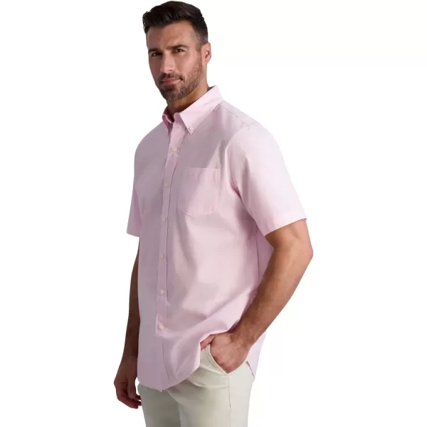 Chaps Men's Shirt - Classic Fit Short Sleeve Button Down Collared Shirt 