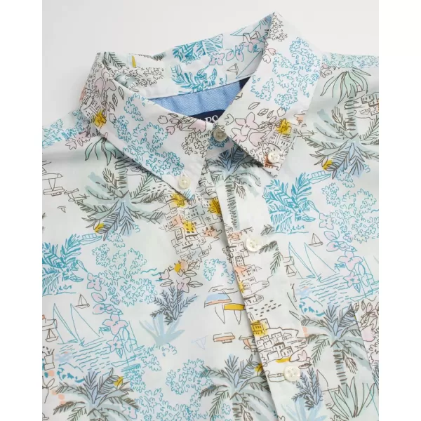Chaps Men's Shirt - Classic Fit Short Sleeve Button Down Collared Shirt 
