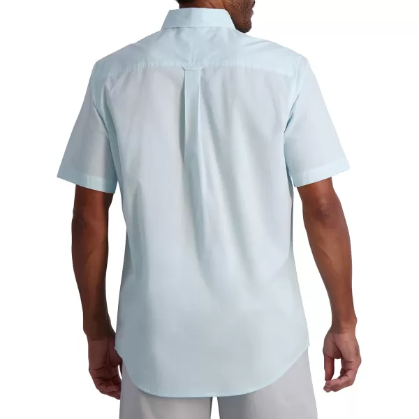 Chaps Men's Shirt - Classic Fit Short Sleeve Button Down Collared Shirt 