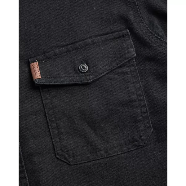 Chaps Men's Shirt - Comfort Stretch Button Down Denim Shirt - Casual Long Sleeve Collared Shirt for Men, M-XXL