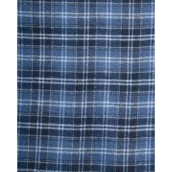 Chaps Men's Shirt - Comfort Stretch Button Down Flannel Shirt - Long Sleeve Heavyweight Plaid Shirt for Men 