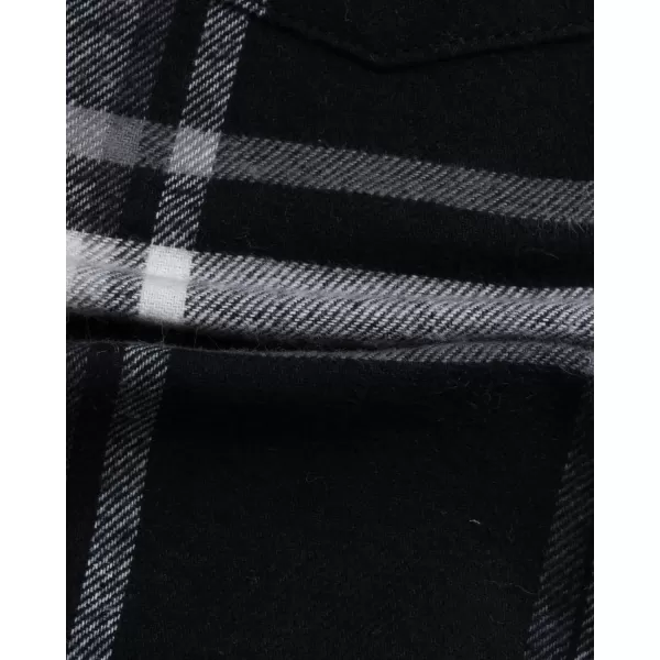 Chaps Men's Shirt - Comfort Stretch Button Down Flannel Shirt - Long Sleeve Heavyweight Plaid Shirt for Men 