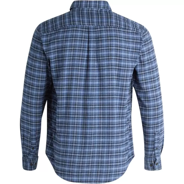 Chaps Men's Shirt - Comfort Stretch Button Down Flannel Shirt - Long Sleeve Heavyweight Plaid Shirt for Men 