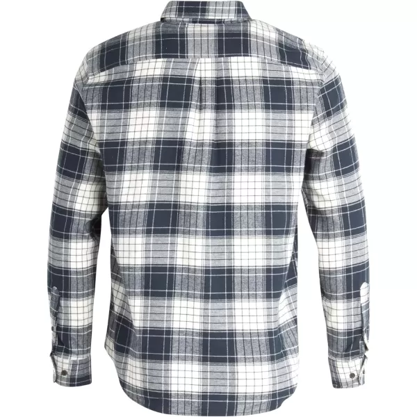 Chaps Men's Shirt - Comfort Stretch Button Down Flannel Shirt - Long Sleeve Heavyweight Plaid Shirt for Men 