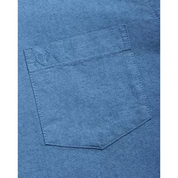 Chaps Men's Shirt - Relaxed Fit Comfort Stretch Button Down Oxford Shirt - Causal Long Sleeve Cotton Shirt for Men 