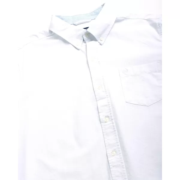 Chaps Men's Shirt - Relaxed Fit Comfort Stretch Button Down Oxford Shirt - Causal Long Sleeve Cotton Shirt for Men 