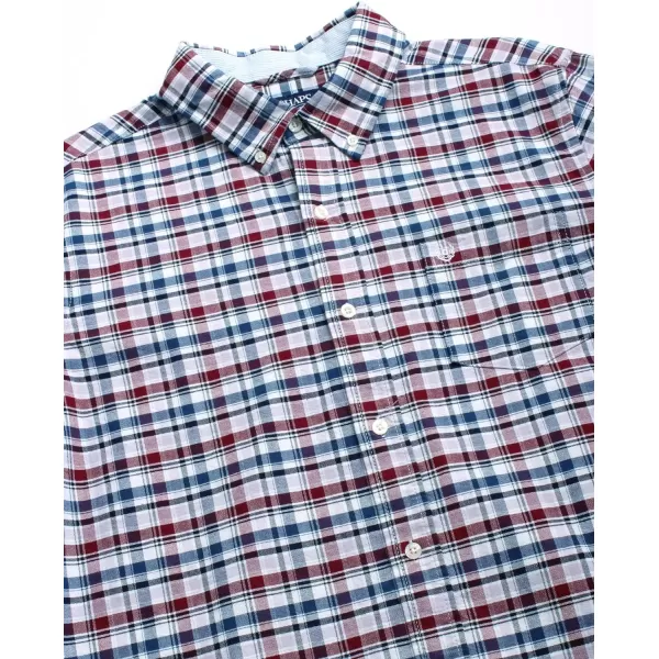 Chaps Men's Shirt - Relaxed Fit Comfort Stretch Button Down Oxford Shirt - Causal Long Sleeve Cotton Shirt for Men 