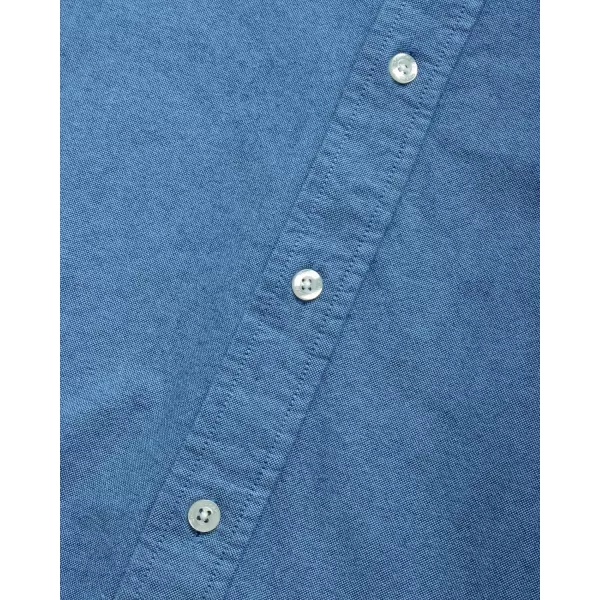 Chaps Men's Shirt - Relaxed Fit Comfort Stretch Button Down Oxford Shirt - Causal Long Sleeve Cotton Shirt for Men 
