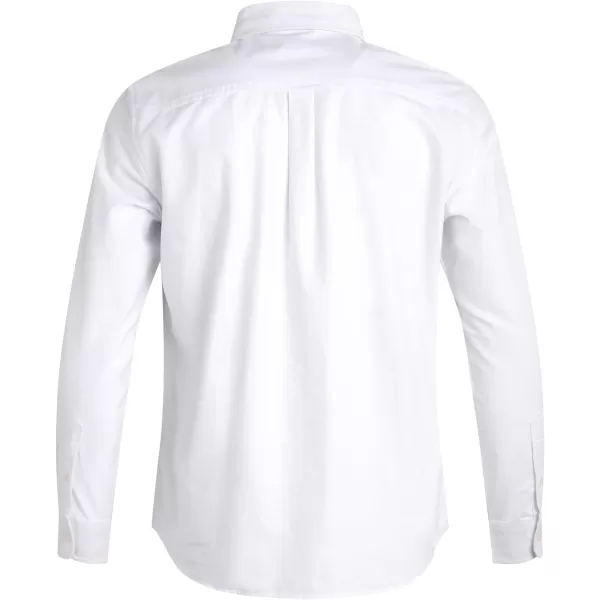 Chaps Men's Shirt - Relaxed Fit Comfort Stretch Button Down Oxford Shirt - Causal Long Sleeve Cotton Shirt for Men 