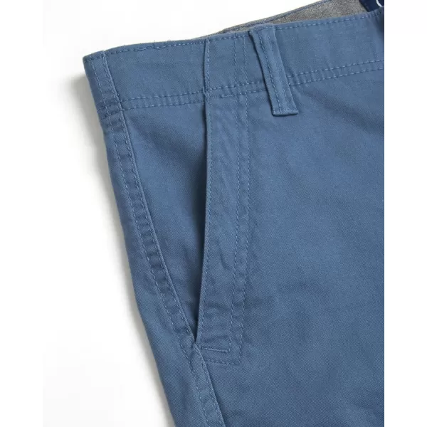 Chaps Men's Shorts - Classic Fit Khaki Shorts - Flat Front Above The Knee Shorts for Men 