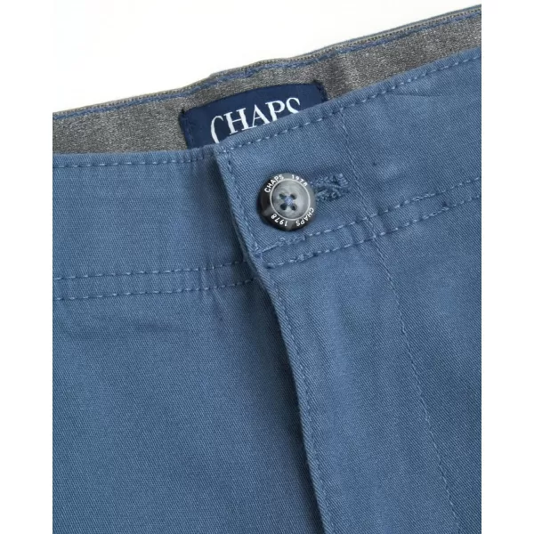 Chaps Men's Shorts - Classic Fit Khaki Shorts - Flat Front Above The Knee Shorts for Men 