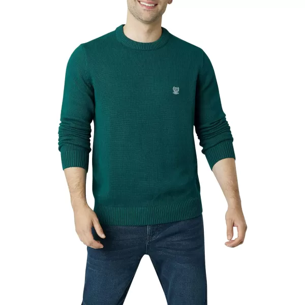 Chaps Men's Sweater - Heavyweight Classic Fit Cotton Crewneck Pullover Sweater for Men 