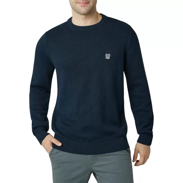Chaps Men's Sweater - Heavyweight Classic Fit Cotton Crewneck Pullover Sweater for Men 