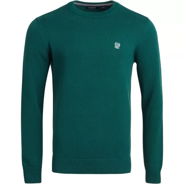 Chaps Men's Sweater - Heavyweight Classic Fit Cotton Crewneck Pullover Sweater for Men 