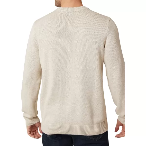 Chaps Men's Sweater - Heavyweight Classic Fit Cotton Crewneck Pullover Sweater for Men 
