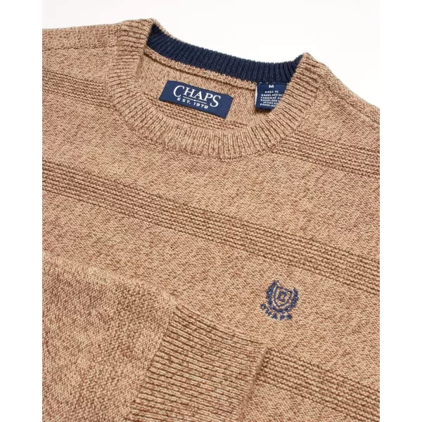 Chaps Men's Sweater - Heavyweight Classic Fit Cotton Crewneck Pullover Sweater for Men 