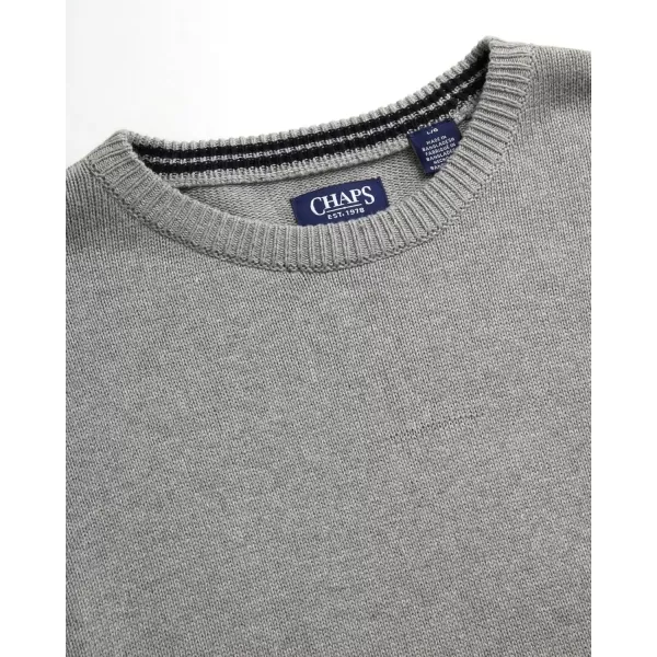 Chaps Men's Sweater - Heavyweight Classic Fit Cotton Crewneck Pullover Sweater for Men 