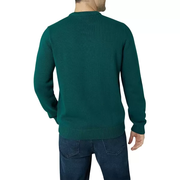Chaps Men's Sweater - Heavyweight Classic Fit Cotton Crewneck Pullover Sweater for Men 