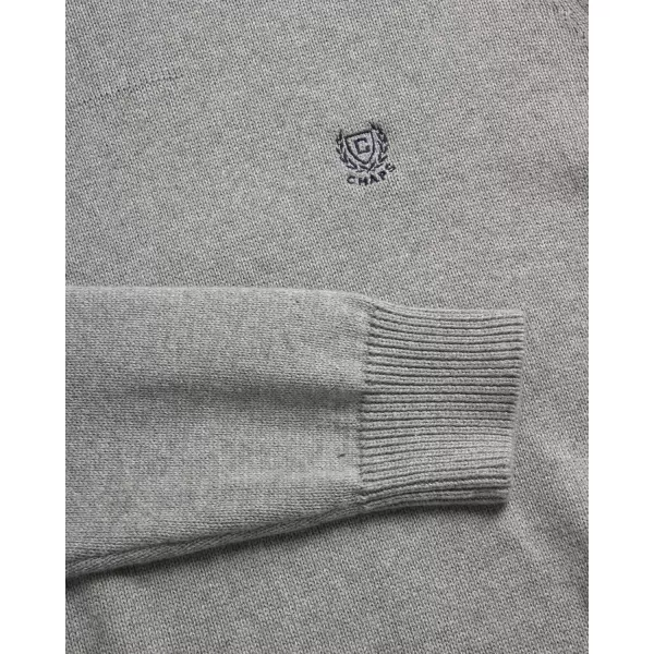 Chaps Men's Sweater - Heavyweight Classic Fit Cotton Crewneck Pullover Sweater for Men 