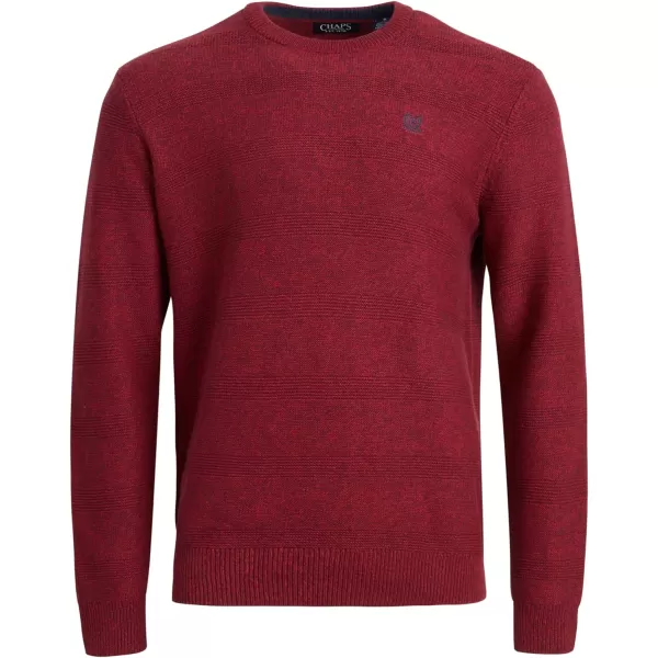 Chaps Men's Sweater - Heavyweight Classic Fit Cotton Crewneck Pullover Sweater for Men 