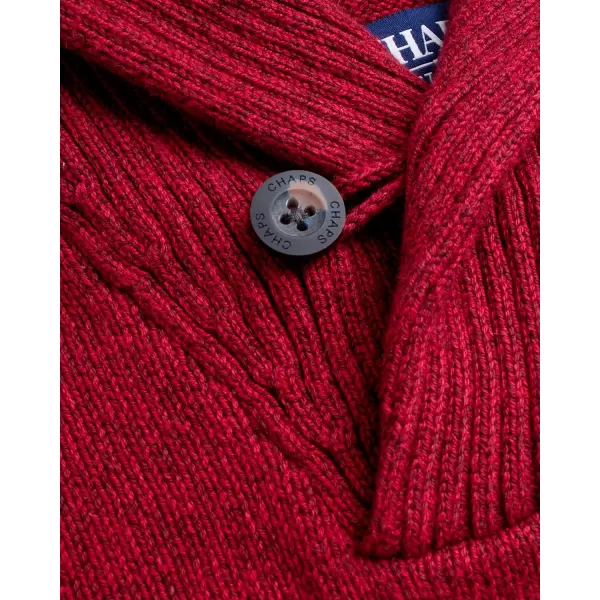 Chaps Men's Sweater – Midweight Cotton Pullover Sweater with Twist Shawl Collar 