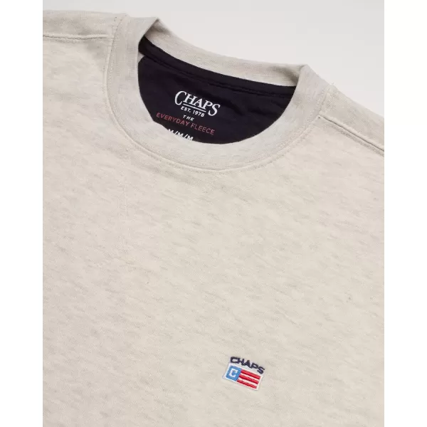 Chaps Men's Sweatshirt - Classic Fit Fleece Crewneck Pullover Sweatshirt for Men 