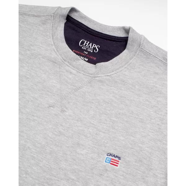Chaps Men's Sweatshirt - Classic Fit Fleece Crewneck Pullover Sweatshirt for Men 