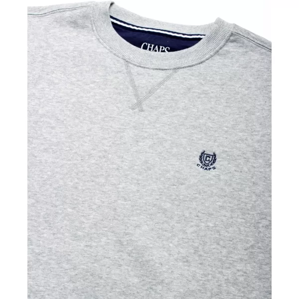 Chaps Men's Sweatshirt - Classic Fit Fleece Crewneck Pullover Sweatshirt for Men 