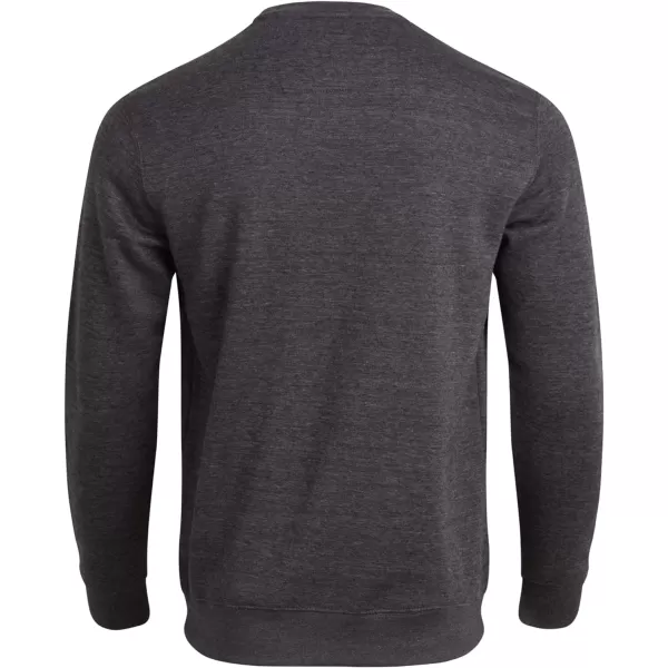 Chaps Men's Sweatshirt - Classic Fit Fleece Crewneck Pullover Sweatshirt for Men 