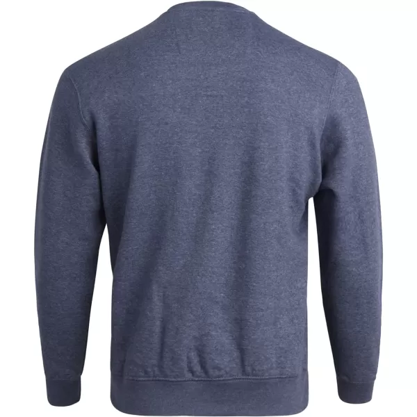 Chaps Men's Sweatshirt - Classic Fit Fleece Crewneck Pullover Sweatshirt for Men 