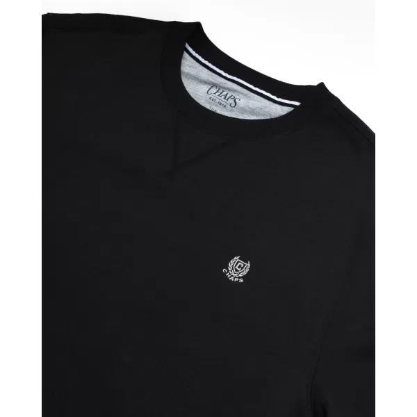 Chaps Men's Sweatshirt - Classic Fit Fleece Crewneck Pullover Sweatshirt for Men 