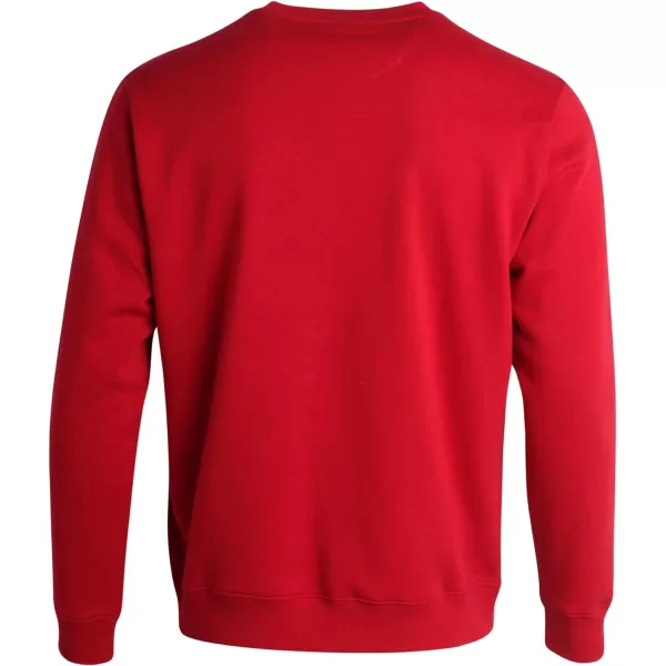Chaps Men's Sweatshirt - Classic Fit Fleece Crewneck Pullover Sweatshirt for Men 